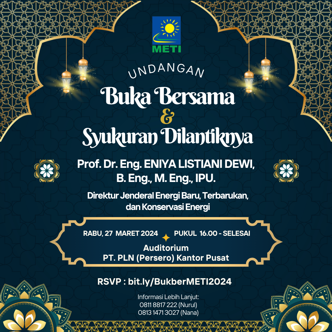Buka Bersama & Syukuran Dilantiknya Prof. Dr. Eng. Eniya Listiani Dewi