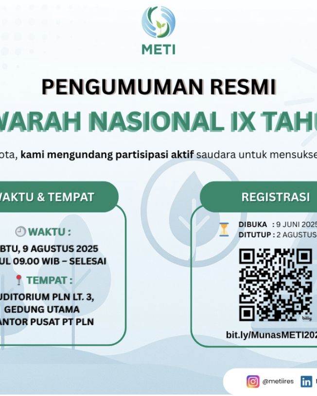 Pengumuman Resmi Munas IX Tahun 2025